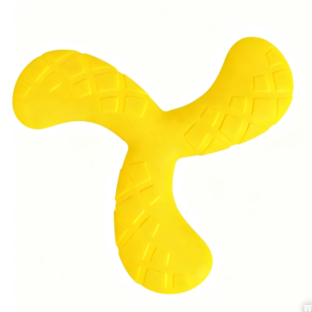 Juguete Masticable para Perros Grandes, Resistente, para Masticar y Limpiar los Dientes, Frisbee para Exteriores, Juguete de Entrenamiento para Perros