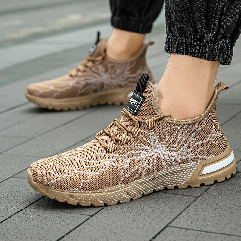 MAEDEF Men's Sneakers Summer Men Shoes Men Trekking Walking Gym Shoes Man Comfortable Training Shoe Male Casual Sports Shoes