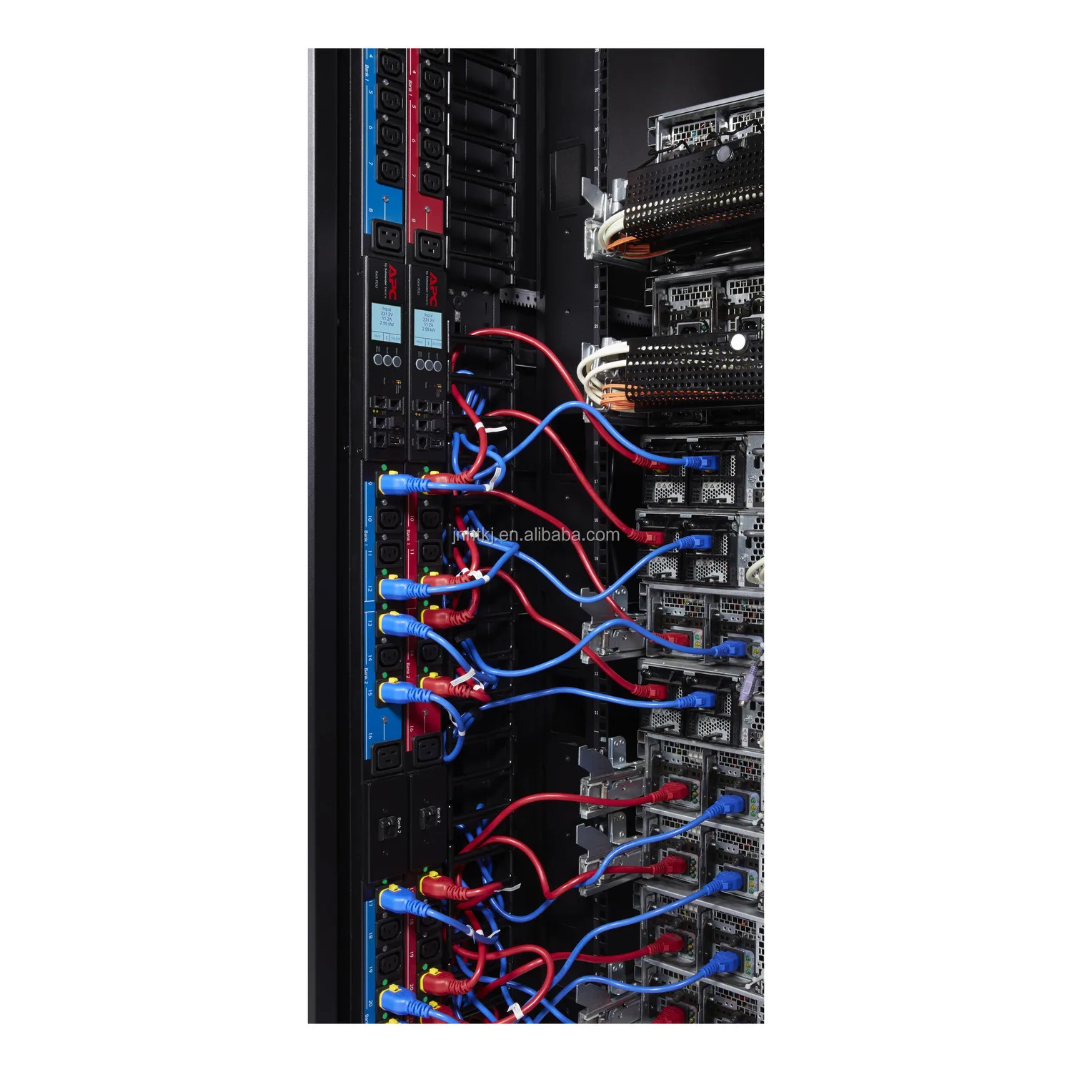APC AP8706S-WW Model UPS Cord Locking Power Cord Kit C13 to C14 1.8m 6-pc Set for Uninterruptible Power Supplies (UPS)