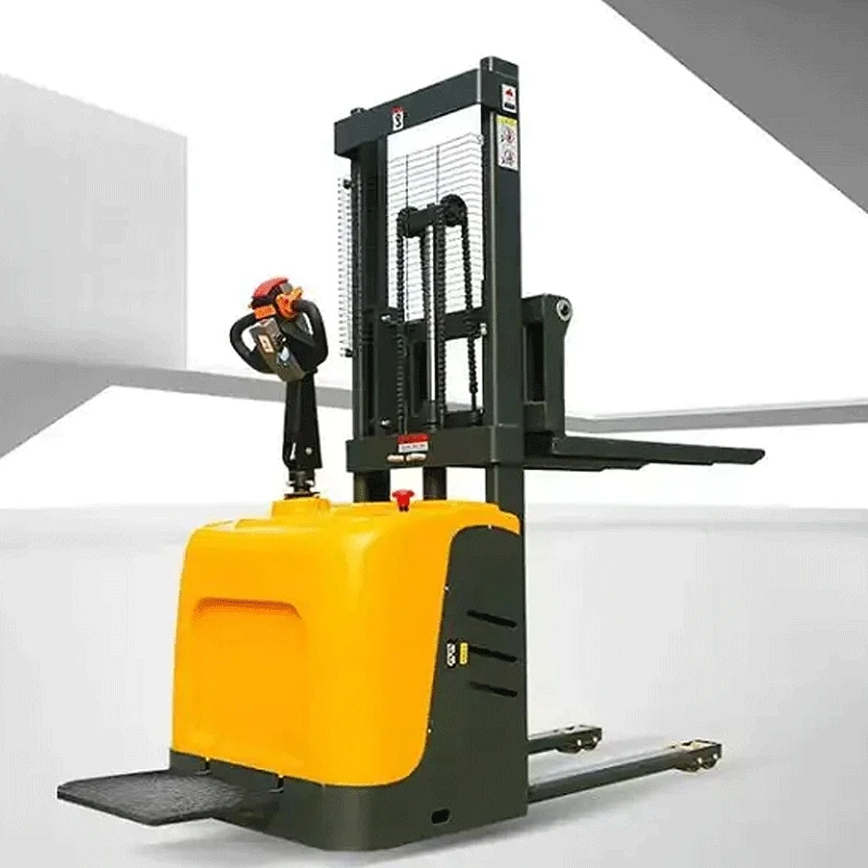 

YG Customized Electric Stacker Machine 1.5Ton 2Ton Electric Walking Stacker Forklift Electric Stand-up Stacker For Warehousing