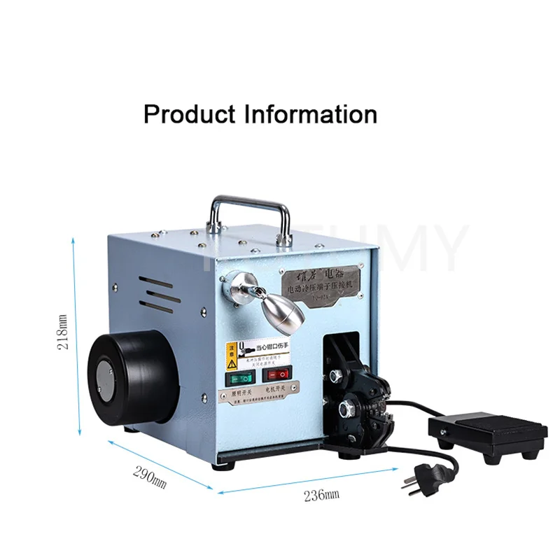 Electric Cold Pressing Terminal Crimper Tools Terminal Crimping Machine 60W/220V