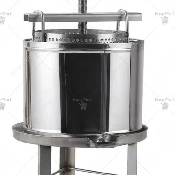 Stainless steel honey press manual  extractor detachable grape juice