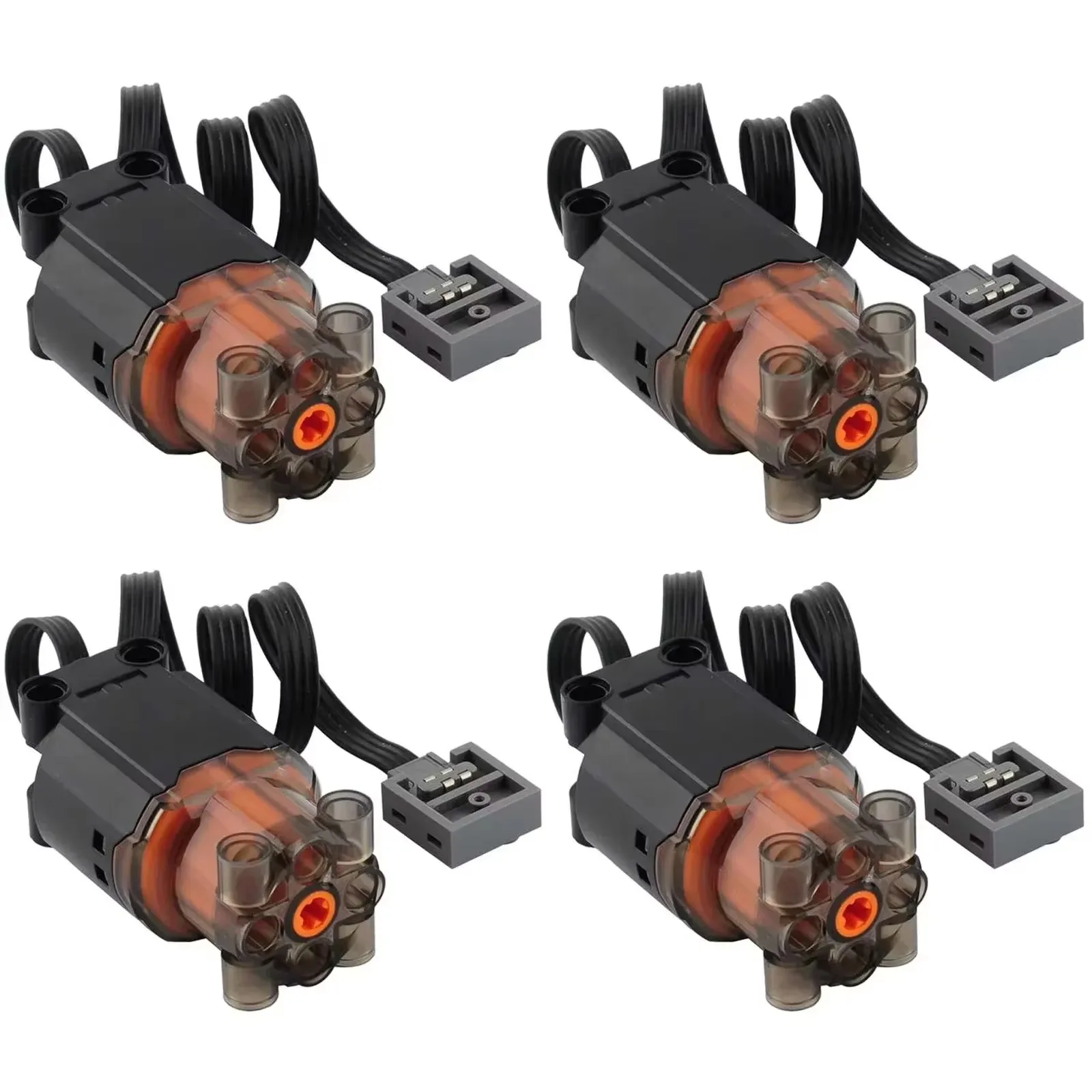 Black Panther MOC Building Block High Performance Motor with Wireless Remote Control for Creative Car Model Construction Toys