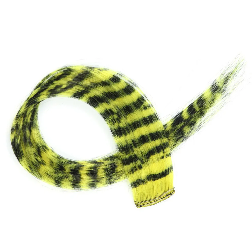 شريط مطبوع كليب في وصلات الشعر الملونة مستقيم الشعر يسلط الضوء على 18 بوصة شعر مستعار اصطناعي قطع الشعر للاستخدام اليومي الطرف #4