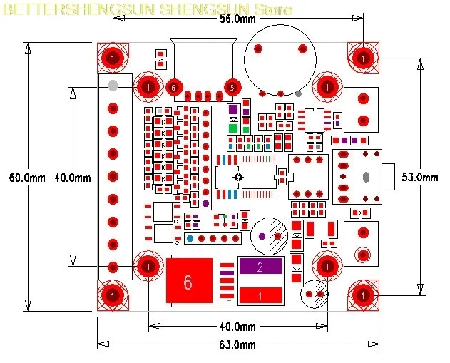 Voice module /USB recording module /12V music player / multi segment audio player BY-F610