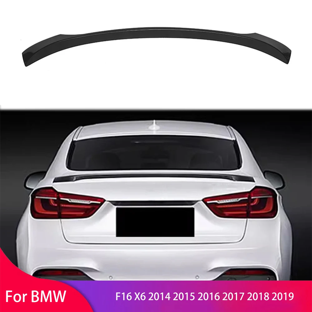 

MP Style Tail Wing for BMW F16 X6 2014 2015 2016 2017 2018 2019 Rear Trunk Lip Spoiler Trim Rear Spoiler Diffuser Auto Parts