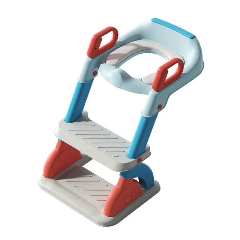 Children's ladder toilet infant and toddler stair-stepping foldable urine bucket toilet seat children's toilet