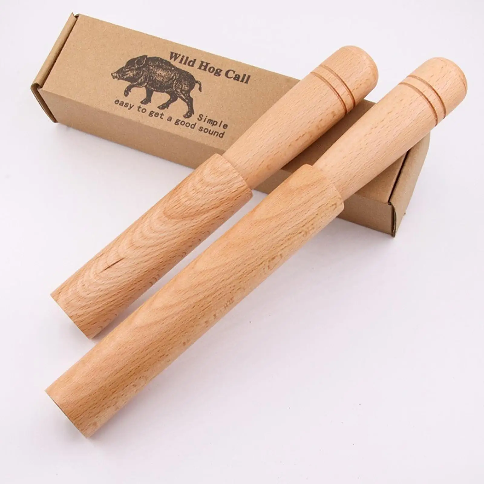 Whistle Boar Compact Effective Realistic Sounds Portable Wooden Boar Whistle for Animal Luring Camping