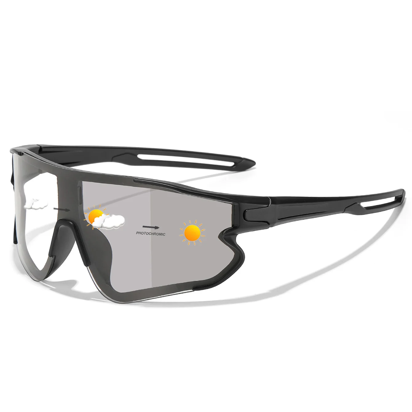 Neue Stil Marke Photochrome Brillen Männer Frauen Fahrrad MTB Bike Laufen Angeln Radfahren Gläser Komfortable Winddicht Brille