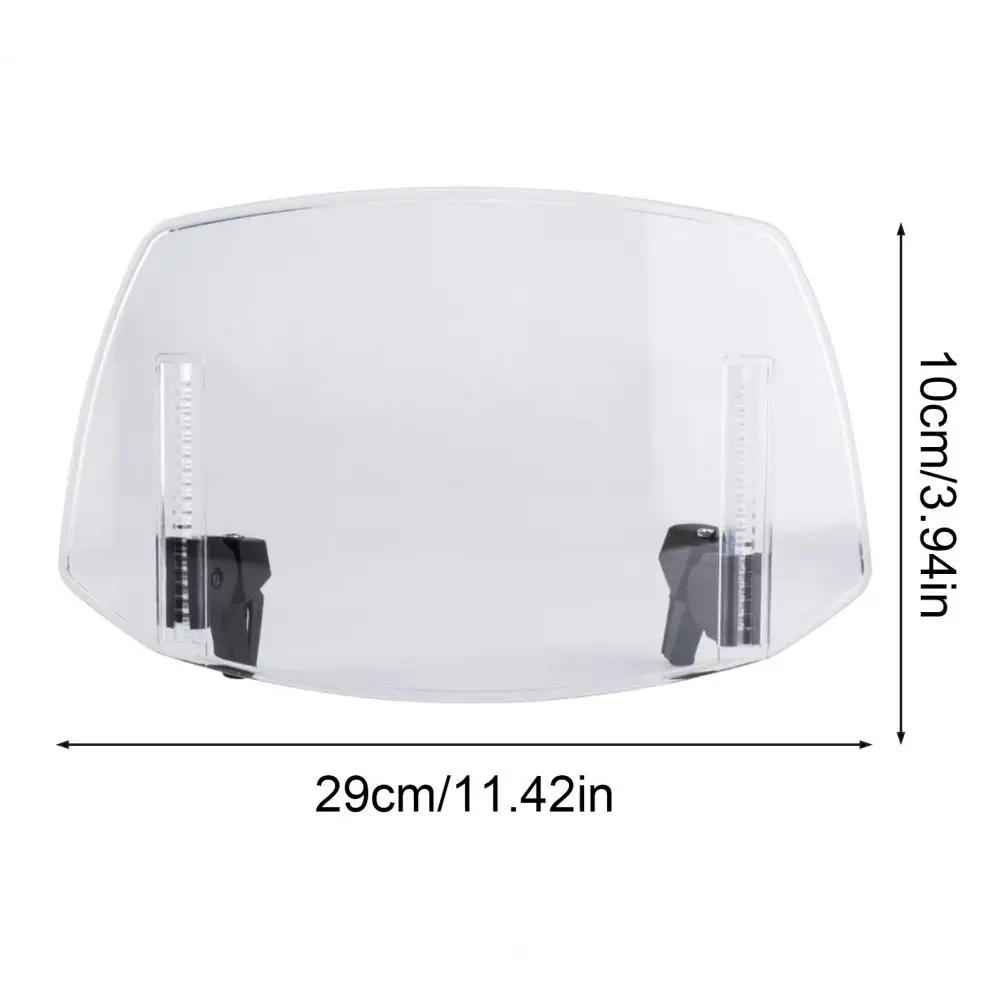 Picture 7: Motorcycle Windscreen Universal Motorcycles Windshield, Adjustable Wind Deflector, Clip Style Windshield for Honda / for Suzuki