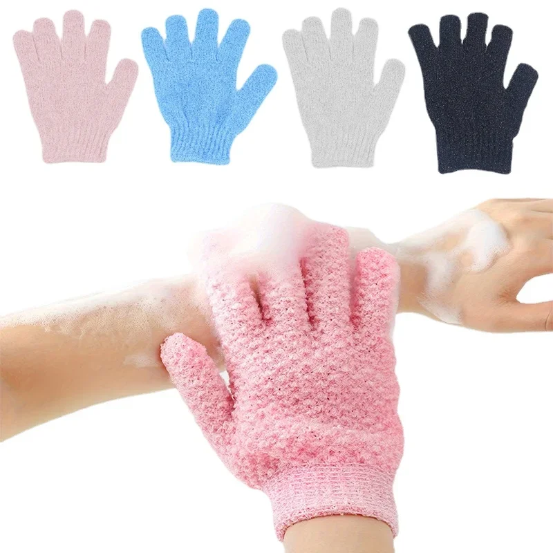 Exfoliating Shower Gloves Body Scrub Exfoliating Gloves Foam Gentle Massage Clean Dead Skin Smooth Skin Available for Men Women