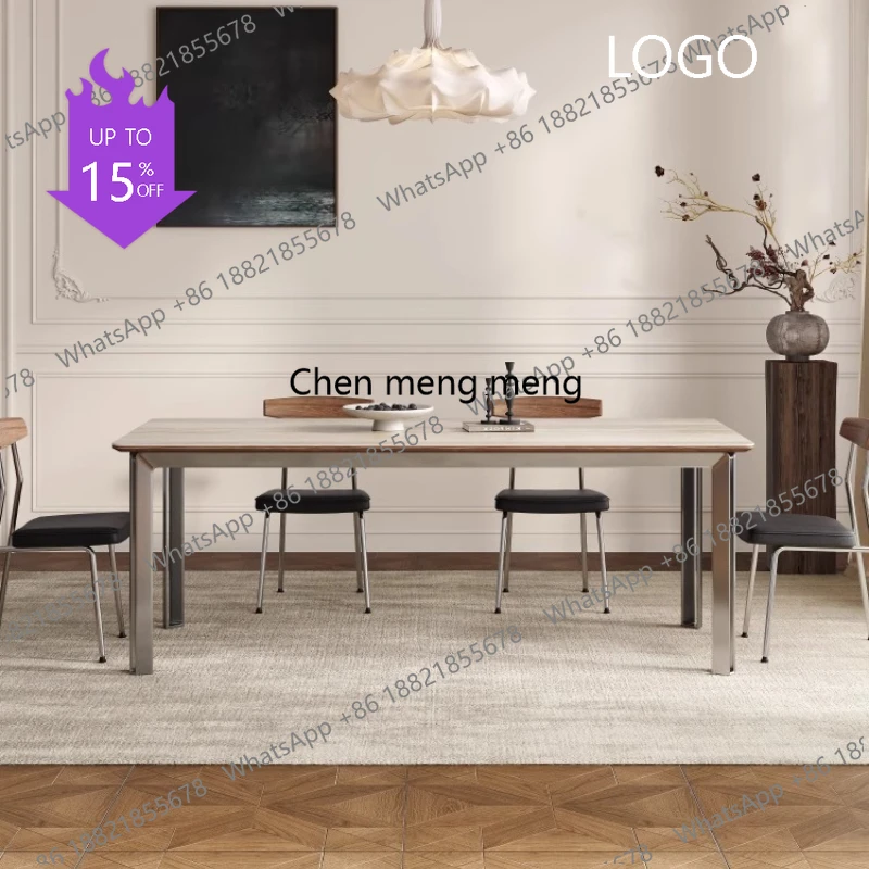 

Luxury French Dining Table Modern Romantic Adult Comfortable High Quality Table Unusual Aesthetics Lounge Muebles Furniture