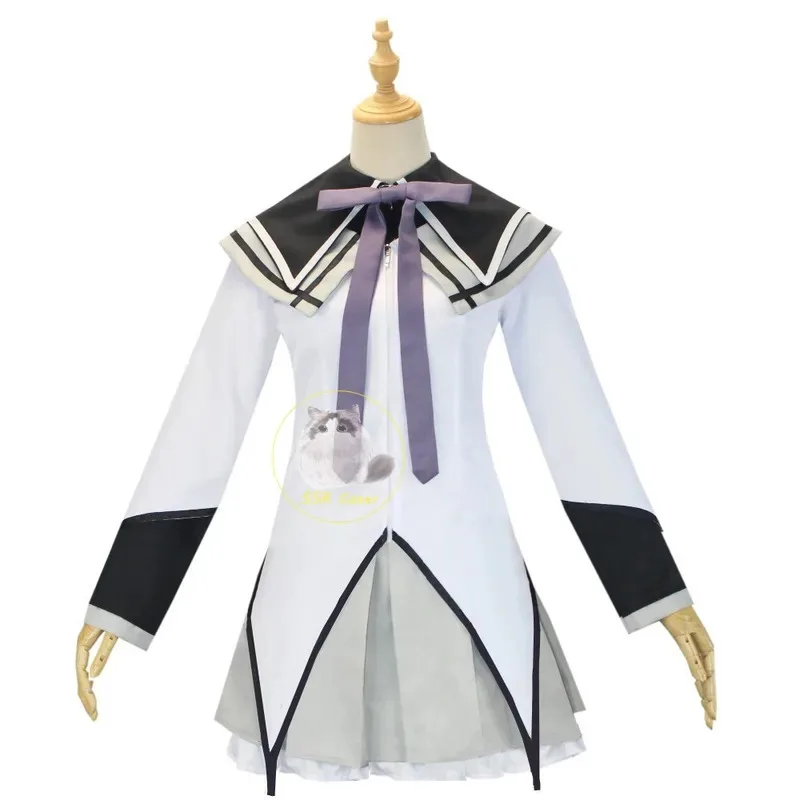 Anime Magical Girl Puella Magi Magica Akemi Homura Kaname Madoka Cosplay Costume Mahou Shoujo Wig Battle Suit Dress Skirta;k6;8'