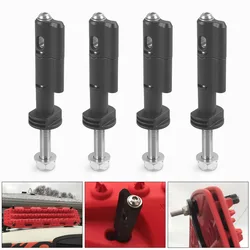 Mounting Pins for MaxTrax MKII Recovery/Traction Boards, Lockable Theftproof Safety Mounting Pins Set, 4 Pack