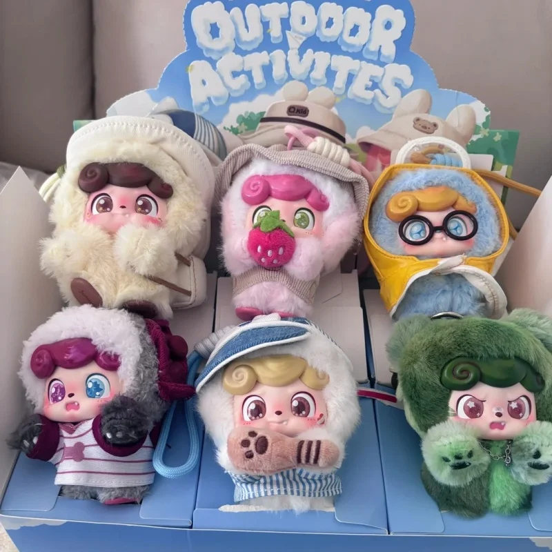 

JOTOYS Qkid Going Out Today Series слепая коробка плюшевый брелок милая кукла орнамент подарок загадочная коробка сюрприз виниловая кукла игрушки