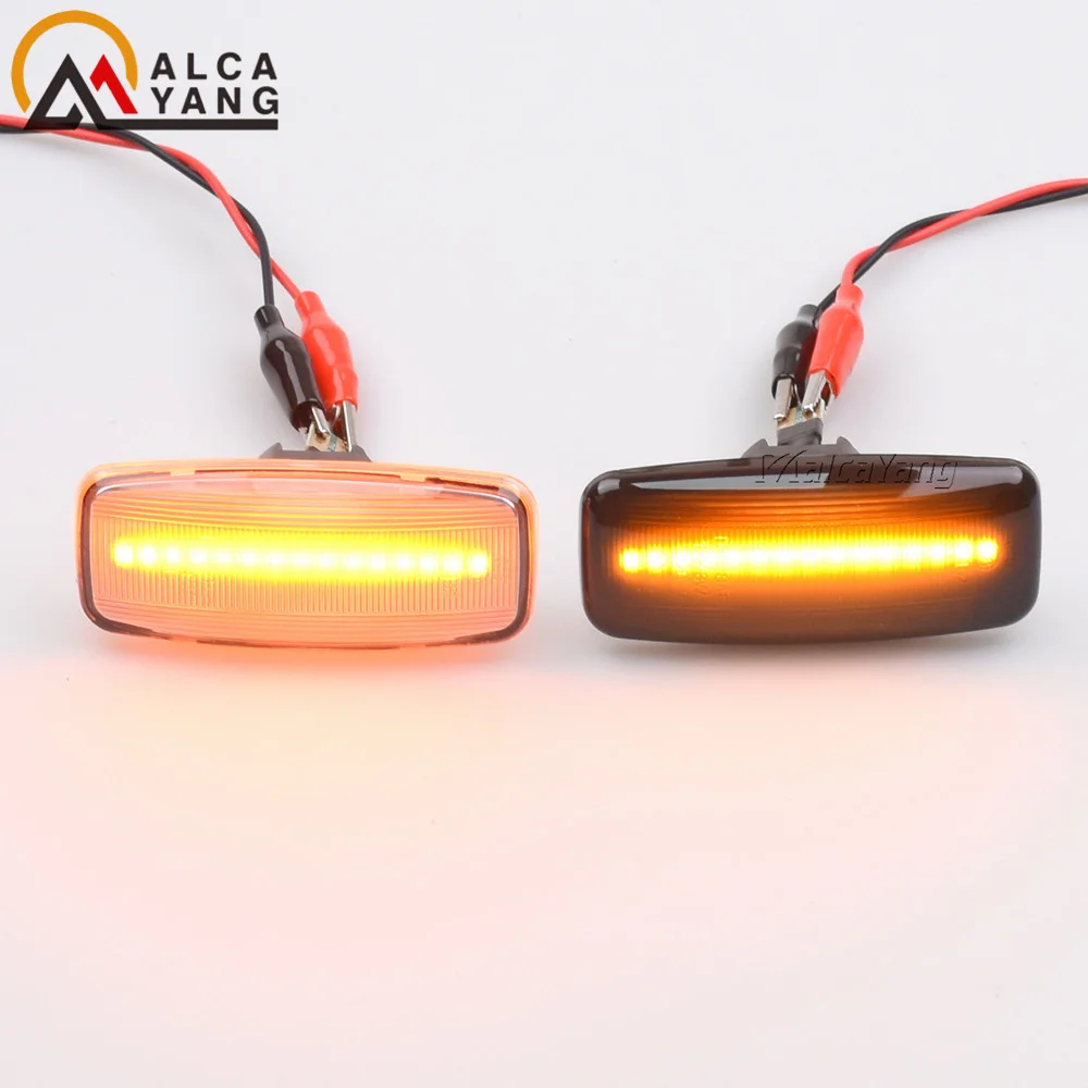 

Amber Turn Signal Light For Infiniti QX60 Sylphy Bluebird Sunny Teana J31 Murano Car-styling LED Front Fender Side Marker Lights