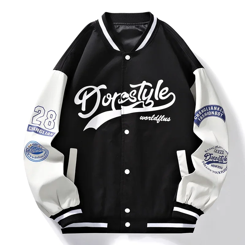 Spring and Autumn New Baseball Suit Jacket Men\'s Coat Trendy Loose Casual Jacket