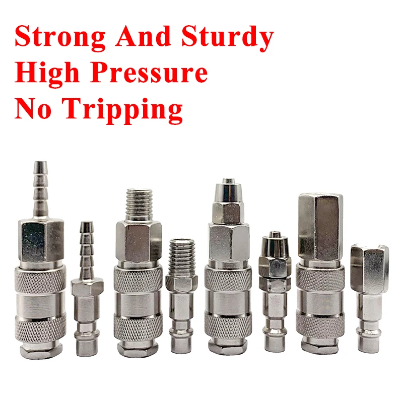 EU Air Hose Fittings Coupling Compressor Accessories Quick Release Fitting  European standard Pneumatic Connector Rapidities