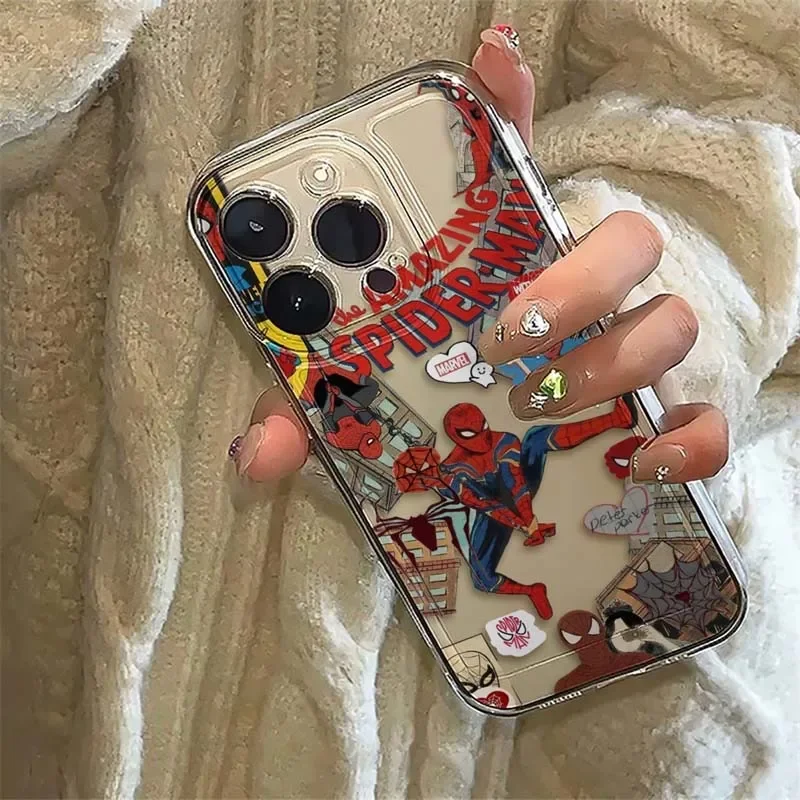 Marvel Spider Man A55 Lovely Phone Case For Samsung Galaxy A15 A54 5G A16 A35 A25 A56 A36 A26 S25 S24 Ultra S23 FE S21 S22 Plus - náhled 3