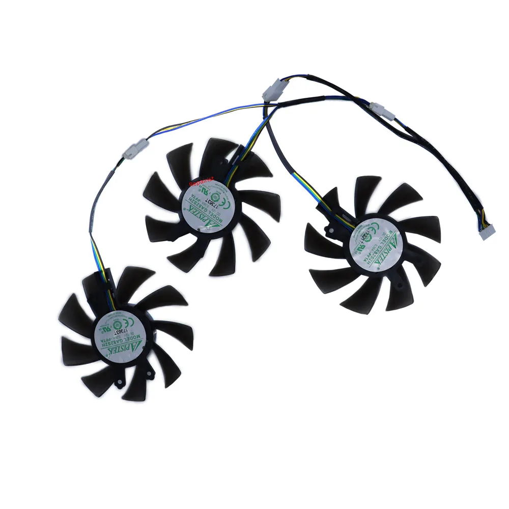 3Pcs/Set,GA82S2H,DIY GPU Fan,Graphics Card Cooling,For ZOTAC RTX 3060 12GD GE PRO,ZOTAC RTX 2060 6G 3060Ti 8G GTX 1660 SUPER view 5