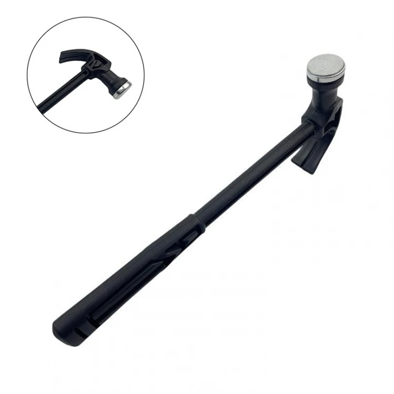 Mini Claw Hammer 17mm Hammerhead Household Nail Hammer Plastic Handle Children DIY Toy Photo Walls Installation Hammer Tools
