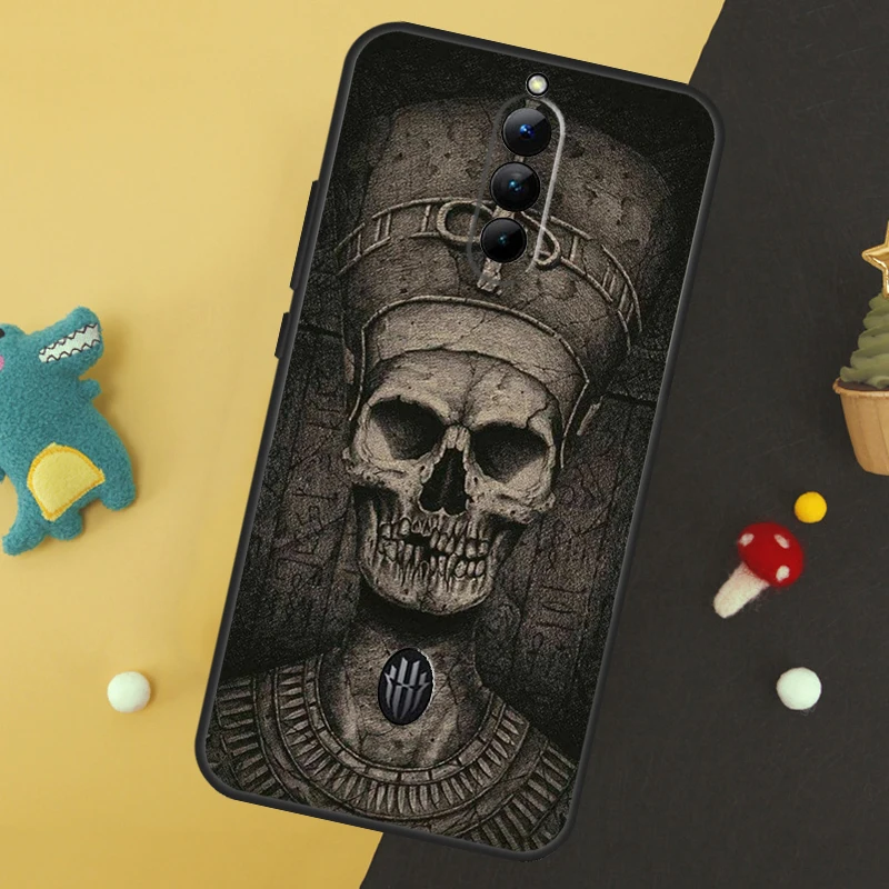 Ancient Egypt Pharaoh Case For ZTE Nubia Red Magic 9 Pro Plus 8 8S Pro Plus 6S 7S 6 7 Pro 5S 6R 5G Cover Coque