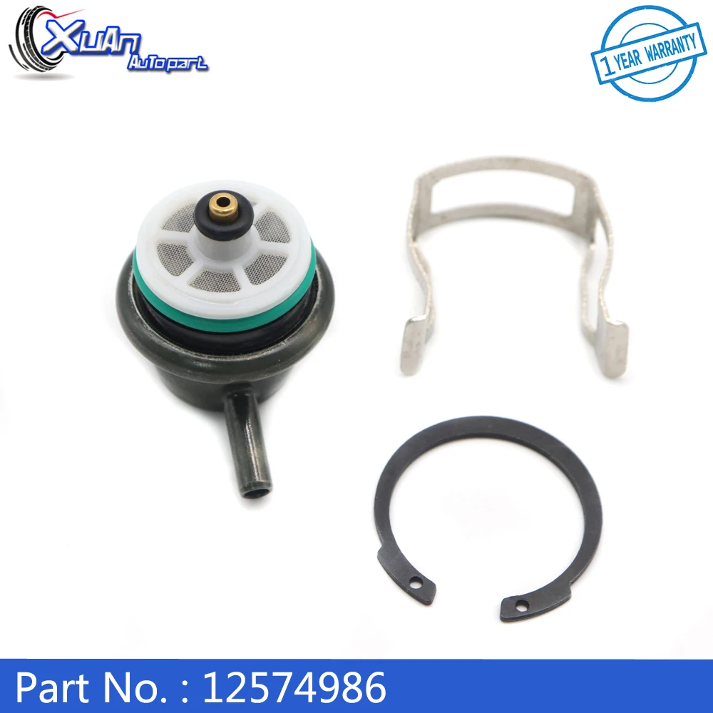 XUAN Fuel Pressure Regulator Injector Valve 12574986 For Chevrolet Impala Silverado 1500 GMC Sierra Buick Lesabre Rainier PR203