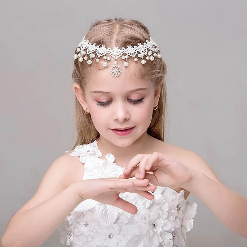 

Princess Crystal Crown Headband, Shiny Rhinestone Inlaid Hair Hoop, Birthday Party Hair Accessories for Girls