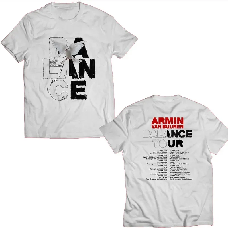 ARMIN VAN BUUREN BLAH 100% Cotton T-Shirt Dj Hip Hop Streetwear Tshirt Men Casual Fashion Trance Music Fans T Shirt Unisex Tops