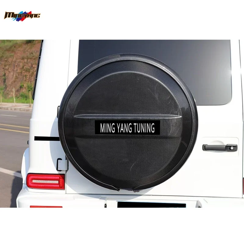 

Factory Hot Selling Carbon Fiber Car Tire Cover Accessories for G Class W464 W463A G63 Upgrade to BS Design Spare