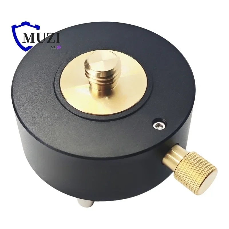 High Quality Gold Three-JAW Tribrach Adapter with Removable Centre for Surveying Prism GPS Screw 5/8 Adaptor