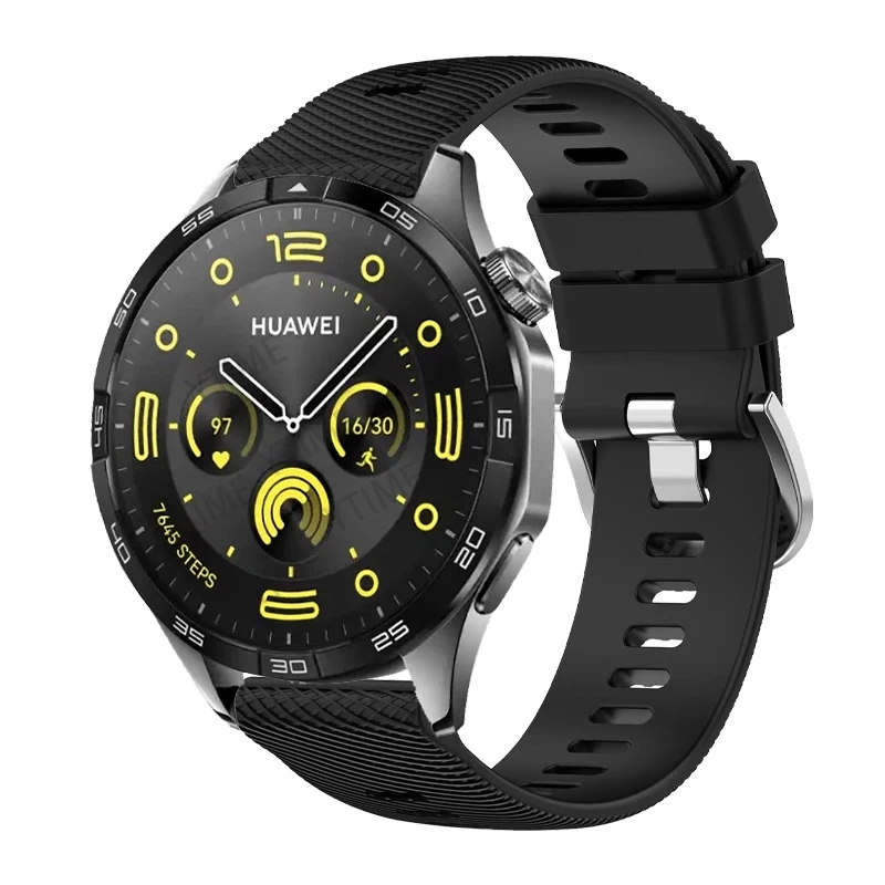 For Huawei Watch GT 4 46mm Strap 20mm 22mm Silicone Band For Huawei Watch 3 4/GT Runner 2E/GT 2 Pro/GT 3 42mm/GT3 SE Bracelet