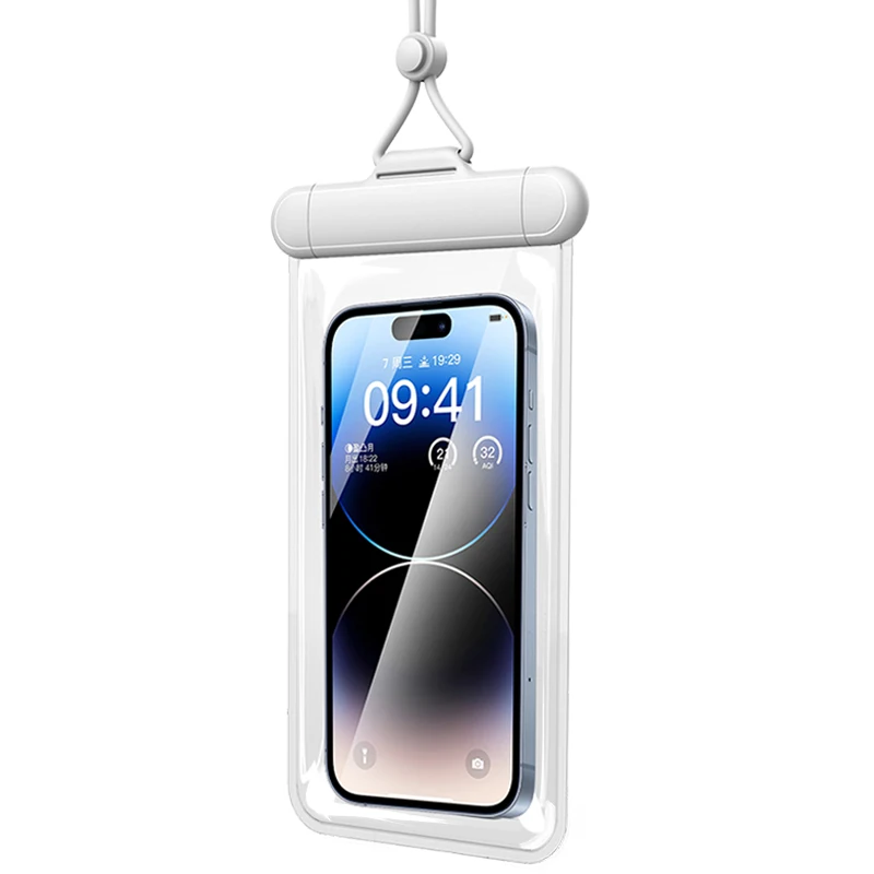 Professionelle Antibeschlag-Schwimmbrille für Männer/Frauen – UV-Schutz, HD-Schwimmbrille, Brillen + wasserdichte Handytasche, Geschenke für Erwachsene – Detail 13