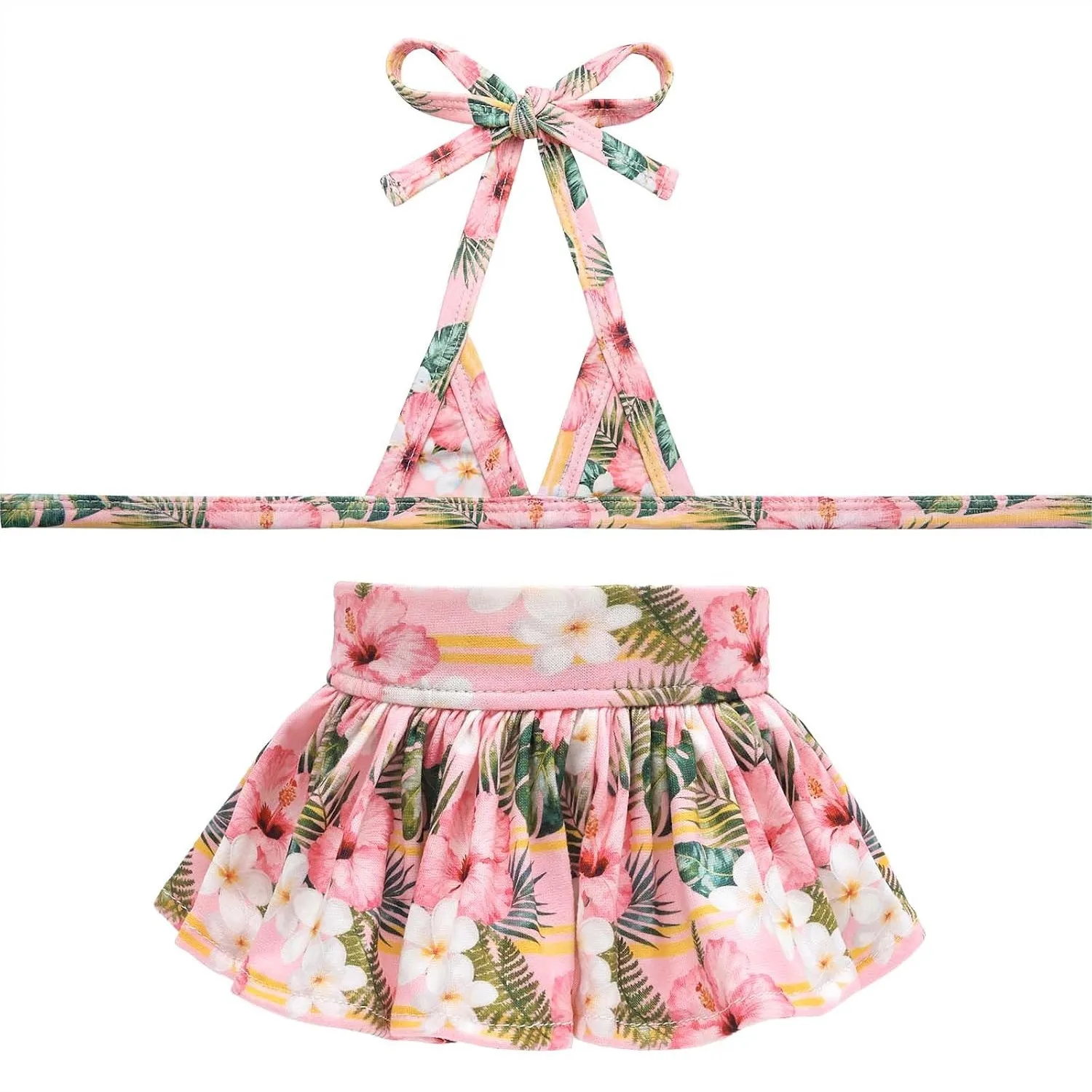 Traje de Baño Tipo Bikini para Perros Pequeños con Tirantes Ajustables para Diversión en la Playa o Piscina en Verano