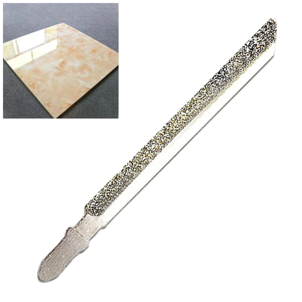 

1pcs Diamond Coated Jigsaw Blade Reciprocating Saw Blades T-Shank Jigsaw Blades For Fiberglass Marble Plastics Tile Cutting Tool