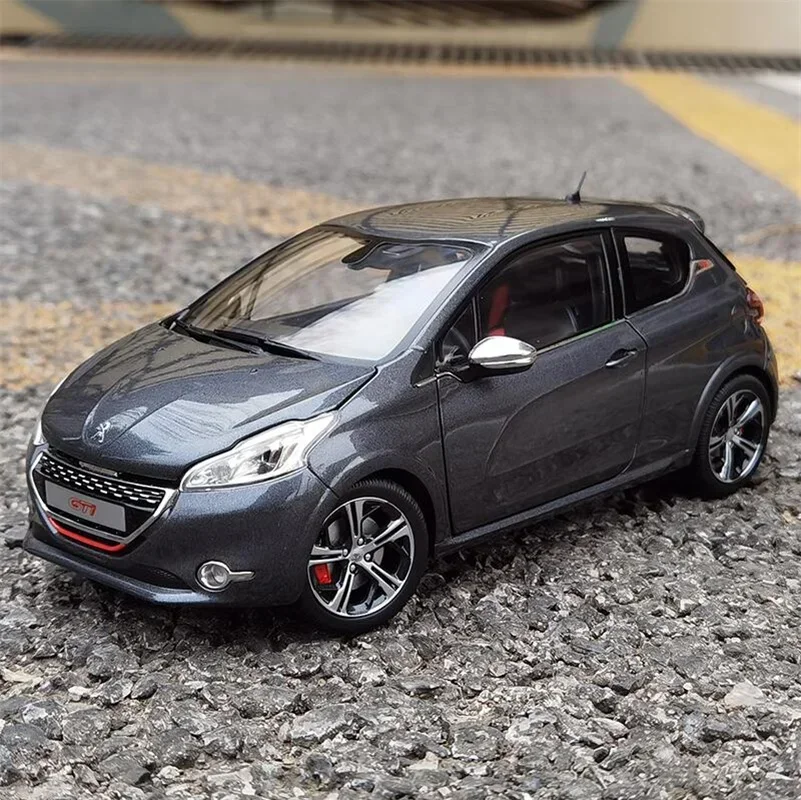 

New NOREV 1/18 For Peugeot 208 GTI 2013 Diecast Model Car Gray Kids Boys Girls Toys Gifts Collection Display Ornaments