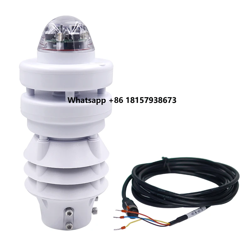 

Outdoor Air Sensor Multi Parameter Enviroment 5 in 1 Weather Station Barometer Thermometer Humidity