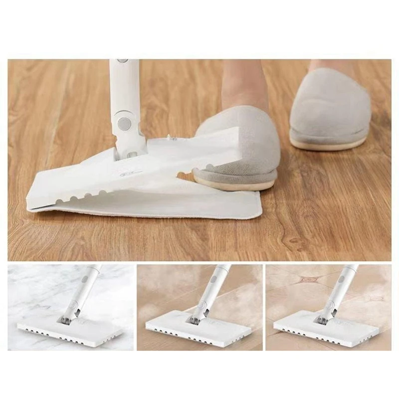 ผ้าถูพื้น8ชิ้นสำหรับไม้ถูพื้นไอน้ำ Deerma ผ้าถูพื้นผ้าเช็ดทำความสะอาดไอน้ำ ZQ610ไอน้ำ ZQ100