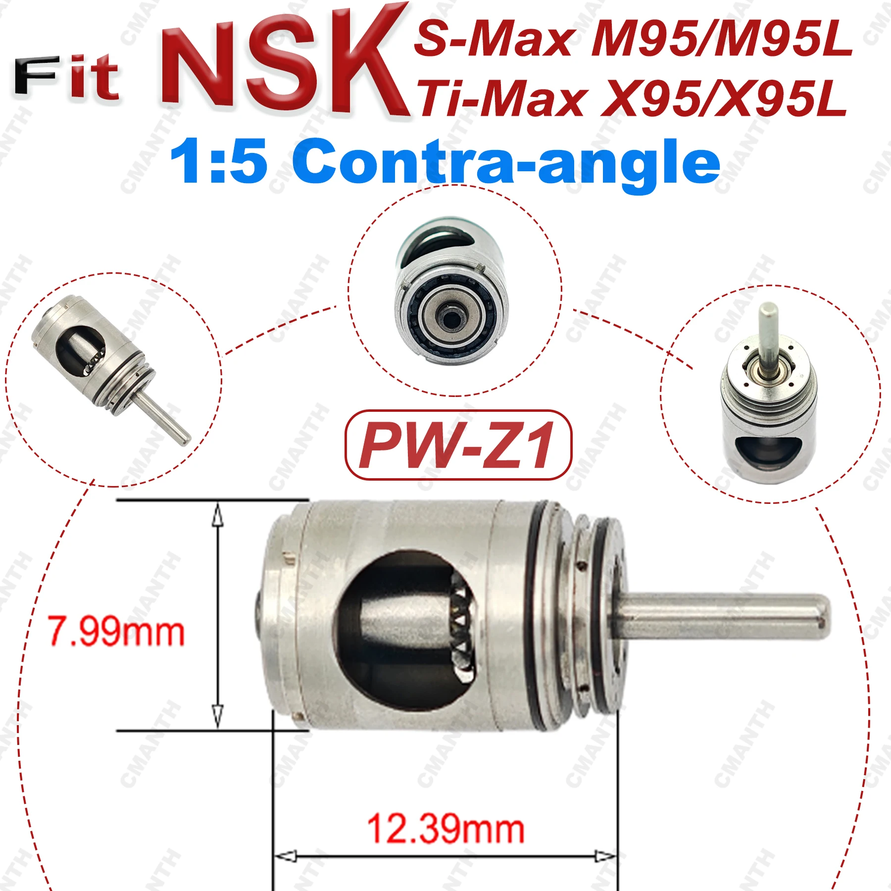 

Fit NSK S-Max M95 S-Max M95L Ti-Max X95 Ti-Max X95L Dental Cartridge Air Rotor Low Speed Handpiece Dentistry Spare Parts Tools