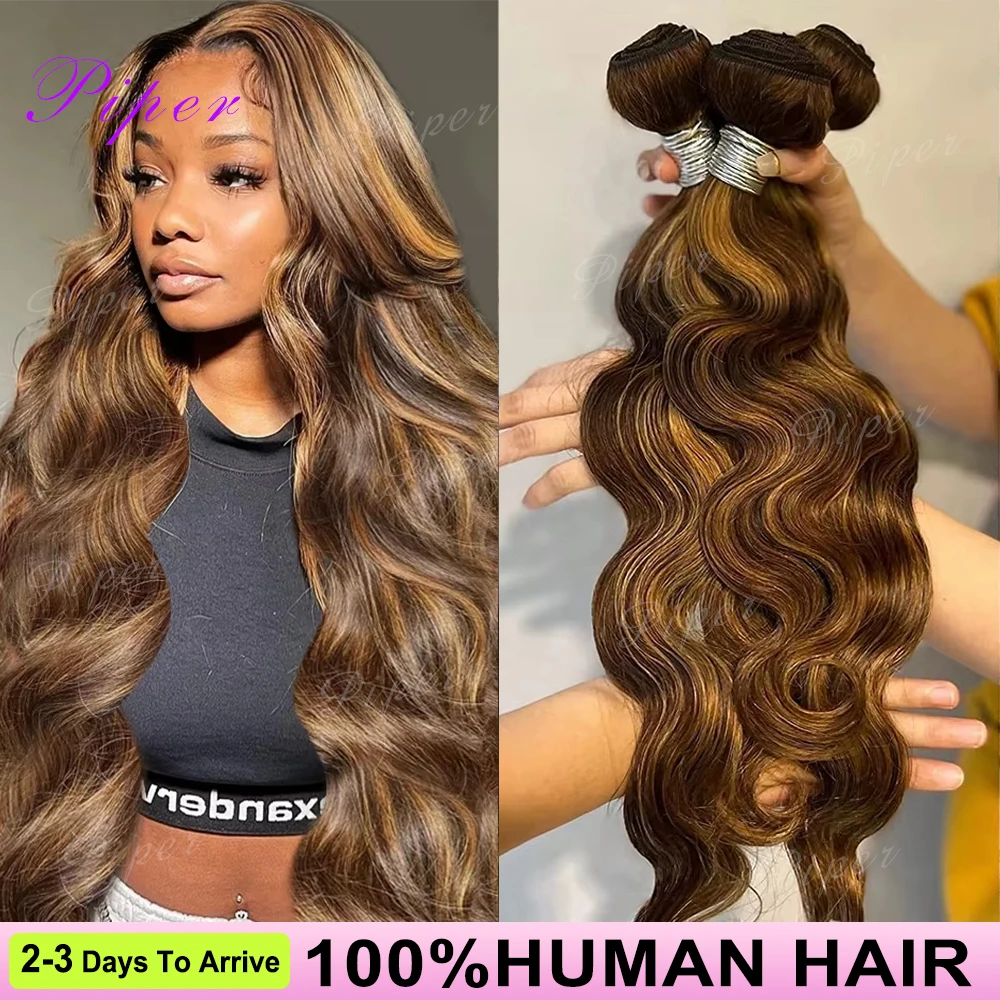 

Наборы волос из 100% натуральных необработанных блонд-оттенков с эффектом омбре и волнистым плетением, 30, 40, 50 дюймов, для наращивания