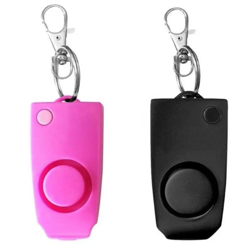 130dB إنذار الدفاع عن النفس مكافحة الذئب مكافحة الروبيري الطفل النساء الأمن حماية تنبيه الصراخ بصوت عال المحمولة سلسلة مفاتيح إنذار الطوارئ #1