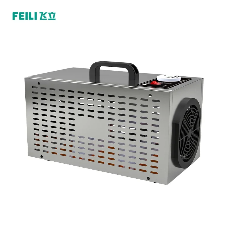 15g portable ozone generator with 304 stainless steel casing for large space disinfection and deodorization ozone generator