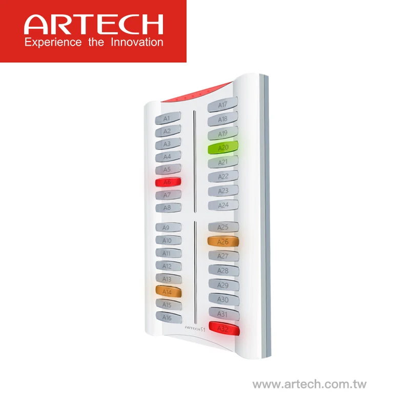 Artech S1 Best Verkopende Ober Service Belsysteem Elektronische Ober Bellen Tafel Service Bel