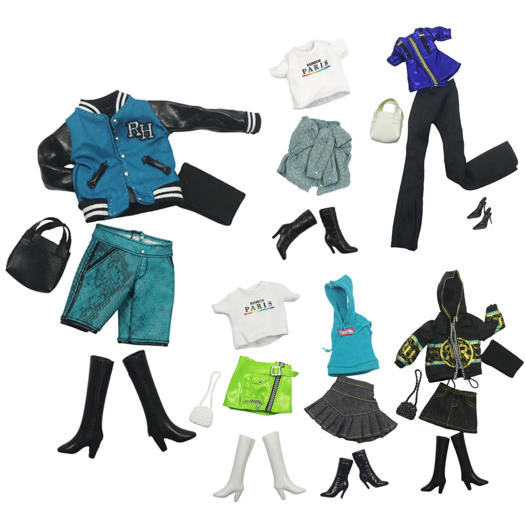 

Handmade Doll Clothes Outfit for 11.5 inch 30cm Doll bjd clothes Many Style Gifts for doll accessories