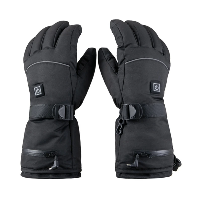 Upgraded Heated Gloves for Men & Women Outdoor Indoor Rechargeable Electric Gloves Warming Gloves for Climbing Hiking