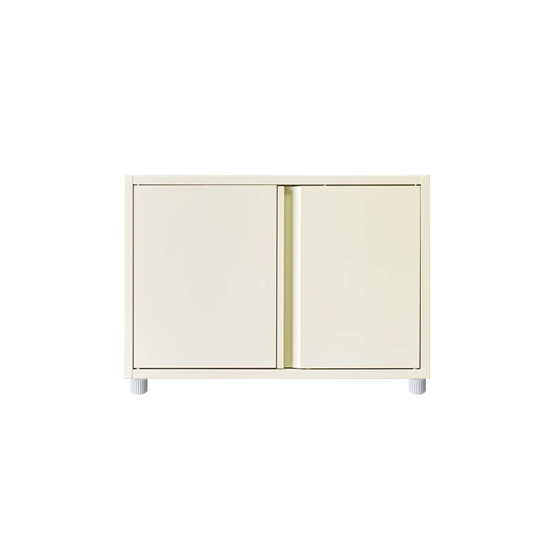Low cabinet with adjustable  station foot balcony outdoor wall side cabinet sunscreen waterproof storage floor locker