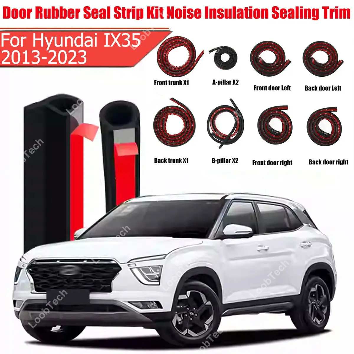 

Комплект уплотнителей двери, резиновая защита от ветра, шумоподавление для Honda Odyssye, самоклеящаяся дверная крышка двигателя, звукоизоляционная полоса