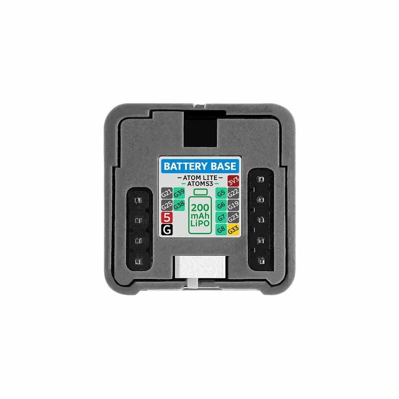 Portable Power Base Official M5Stack Atomic Battery Base with Integrated 200mAh Battery