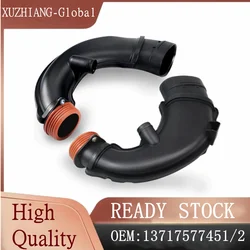 Brand New 1 Pair Rear Engine Air Intake Hoses 13717577451 13717577452 For BMW E70 E71 F01 F02 F06 F07 F10 F12 F12 X5