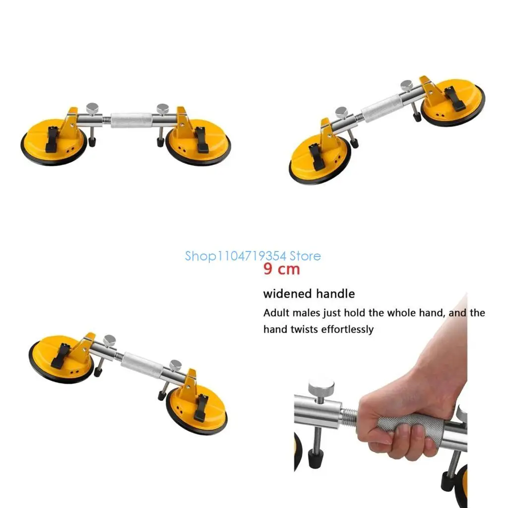 

0XLD Adjustable Tile Tensioner Seamless Seam Setter Ergonomic Knob Seam Joiner For Seamless Stone Alignment